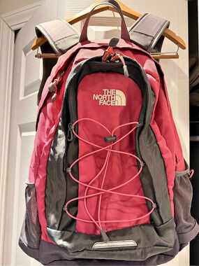The North Face Jester Pink & Gray Backpack